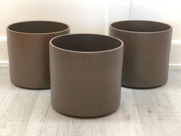 Vintage Architectural Pottery Planter Pot Matte selling Brown 13x12 Paramount California