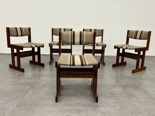 Poul Poulsen Tressel Leg Dining Chairs (Set of 5)