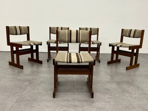 Poul Poulsen Tressel Leg Dining Chairs (Set of 5)