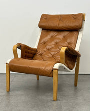 Danish Bentwood Leather Lounge