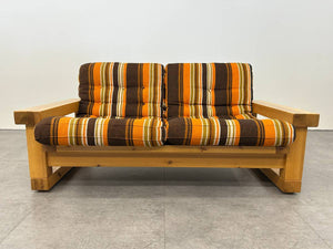 Swedish Pine Loveseat Recliner