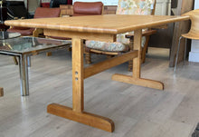 Maple Trestle Leg Table