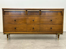 Bassett 9 Drawer Lowboy