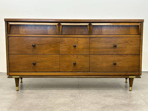Bassett 9 Drawer Lowboy