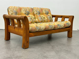 Uno & Osten Kristiansson Fern Print Pine Loveseat