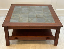 Stickley Tile Top Coffee Table