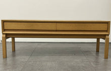 Vintage Low Oak Console