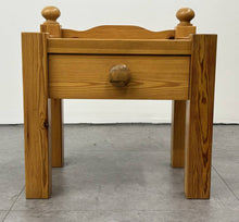 Swedish Pine Nightstand Pair