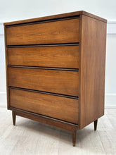 Broyhill Walnut Highboy Chest of Drawers