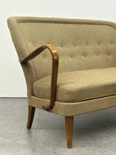 Vintage Swedish Bentwood Settee