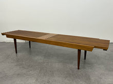 Expandable Slat Bench