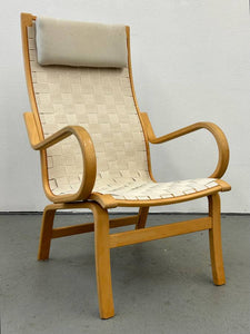 Highback Bent Olsen Webbed Armchair