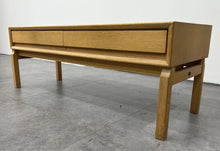 Vintage Low Oak Console