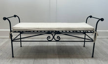 Wrought Iron Bench