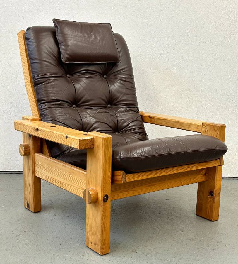 Dymling Swedish Pine Armchair
