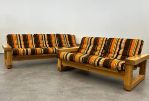 Swedish Pine 3-Seater Recliner