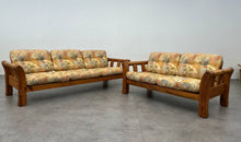 Uno & Osten Kristiansson Fern Print Pine Loveseat