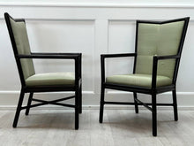 McGuire Cambria Highback Lounge Chairs