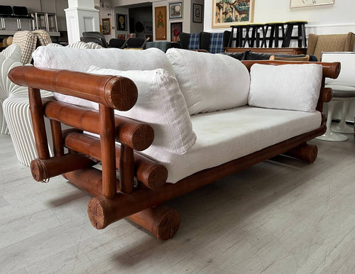 Bamboo Frame Couch