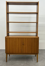 Storage and Shelves Teak Locking Cabinet