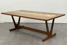 Danish Tile Top Coffee Table