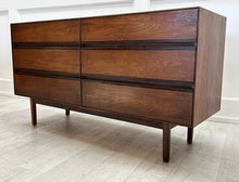 6-Drawer Walnut Dresser by Stanley