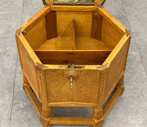 Swedish Locking Storage Ottoman