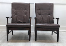 Farstrup Danish Leather Armchairs