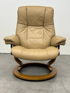 Ekornes Stressless Recliner Tan Leather