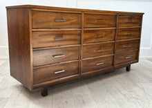Walnut Silver Handled Dresser