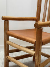 Rustic Log Armchair