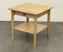 Light Wood End Table