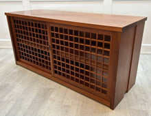 Mahogany Grid Mesa Sideboard