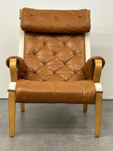 Danish Bentwood Leather Lounge