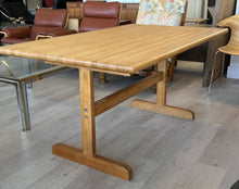 Maple Trestle Leg Table