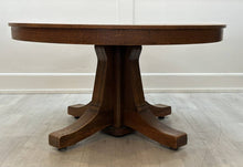54" Mission Oak Dining Table