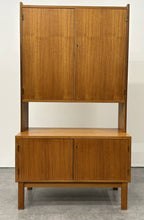Locking Cabinet with Elevated Top