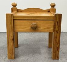 Swedish Pine Nightstand Pair