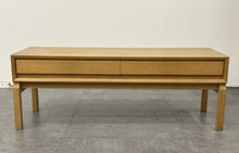 Vintage Low Oak Console