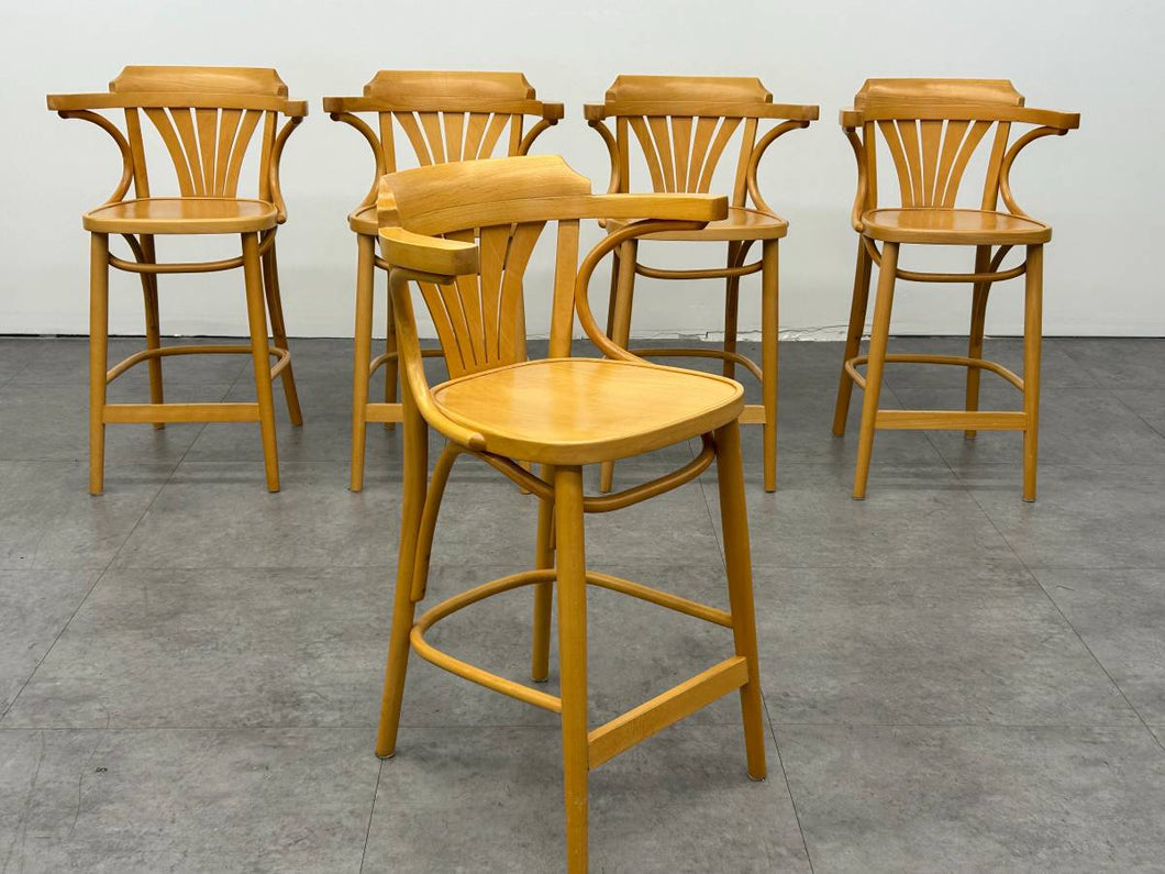 Thonet Style Counter Height Stools