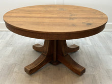 54" Mission Oak Dining Table