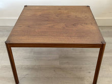 Square Walnut Cocktail Table