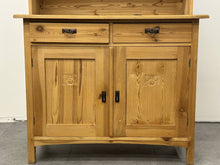 Swedish Pine Locking Cupboard