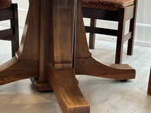 54" Mission Oak Dining Table