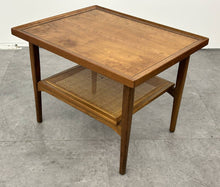 Drexel Declaration Cane Shelf Table