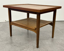 Drexel Declaration Cane Shelf Table