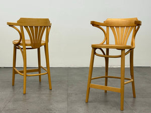 Thonet Style Counter Height Stools