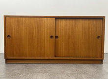 Teak 2-Piece Scandinavian Cabinet Set