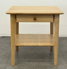 Light Wood End Table