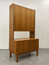 Locking Cabinet with Elevated Top